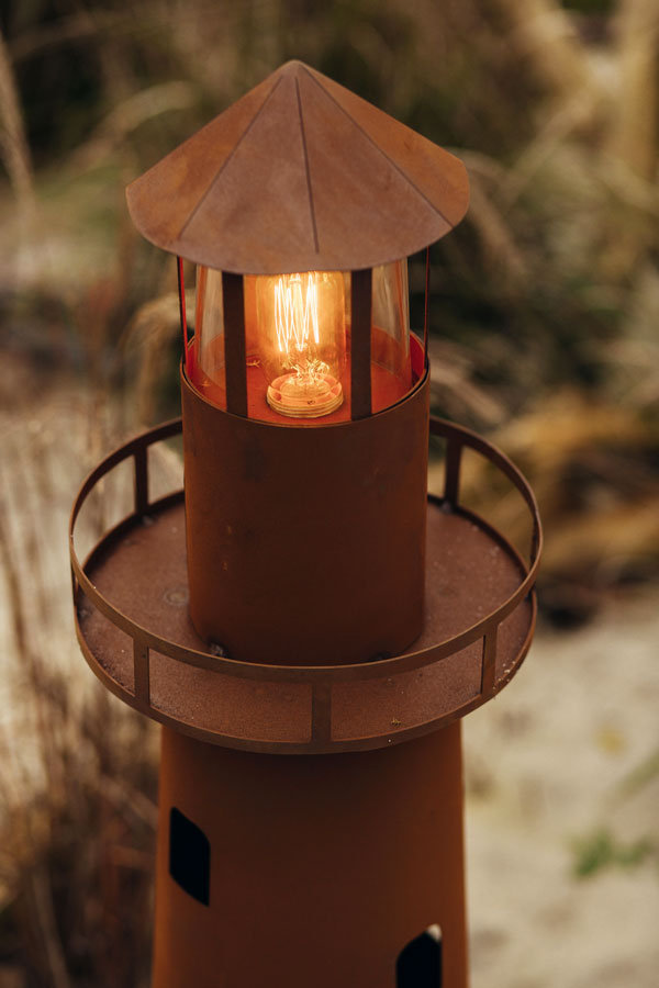 Leuchtturm mit Licht Leuchtturm mit Licht