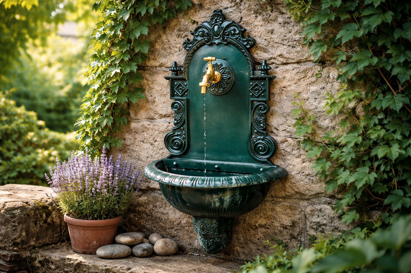 Garten Waschbecken Landhausstil