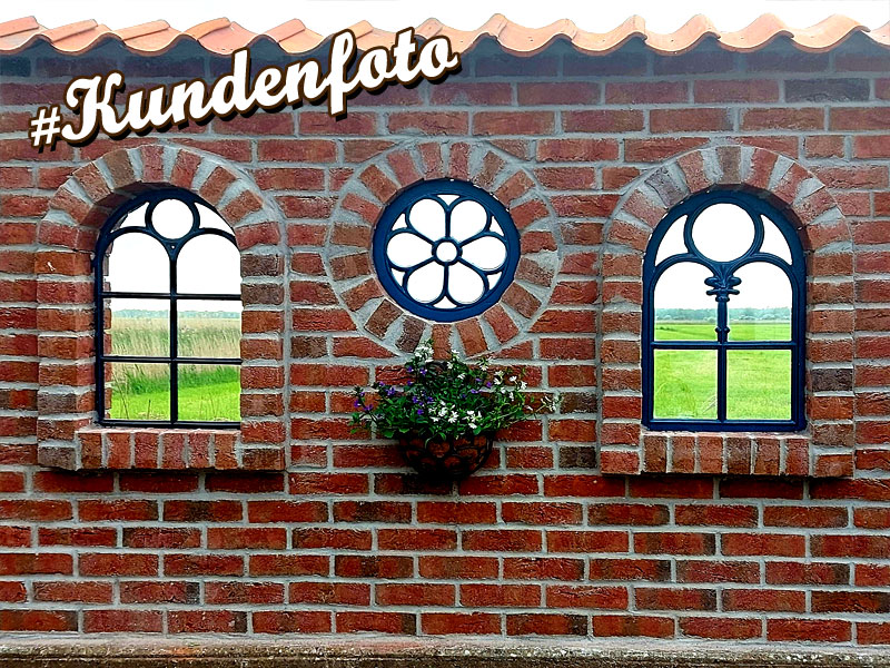 Fenster für Gartenruine