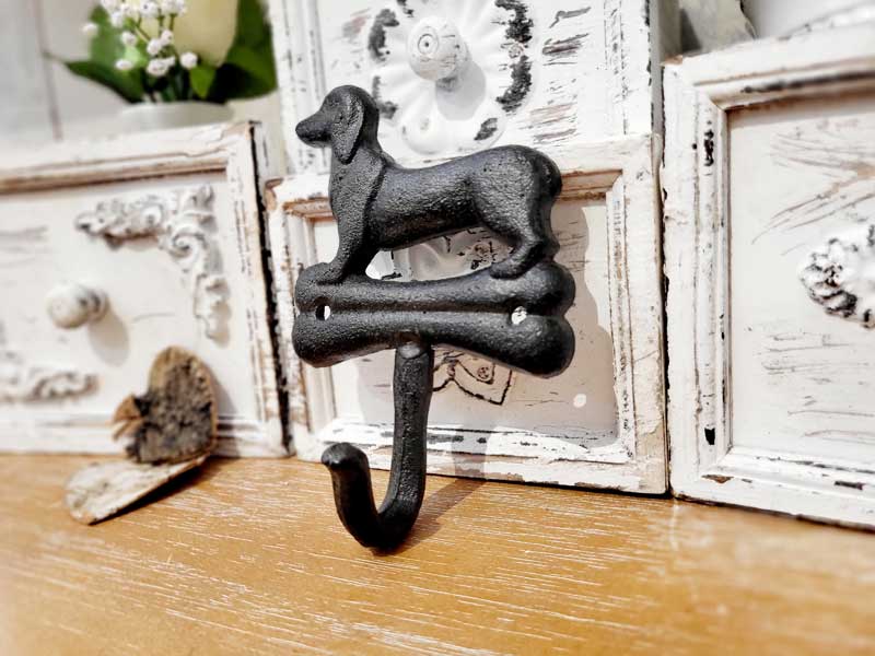 Wandhaken Hund